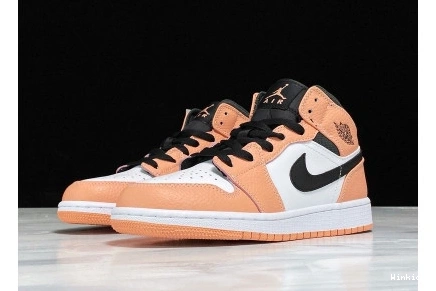 (GS) JORDAN QUARTZ 555112-603 1 AIR MID PINK 0306